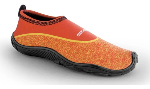 Zapato Acuatico Svago Modelo Jaspe Color Naranja