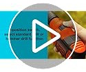 Black Y Decker Behd201 - Taladro Con Cable Color Negro Y Roj