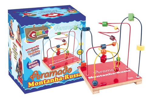 Imagem 4 de 6 de Aramado Montanha-russa Brinquedo Educativo Pedagógico Carlu