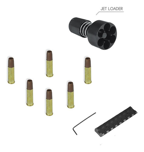 Revolver Pressao 4.5 Co2 Rossi Wingun 708s 2 Calibre 4.5mm