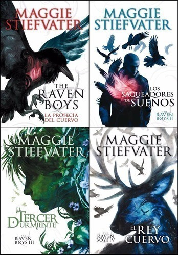 Libro - Pack Saga The Raven Boys - Maggie Stiefvater