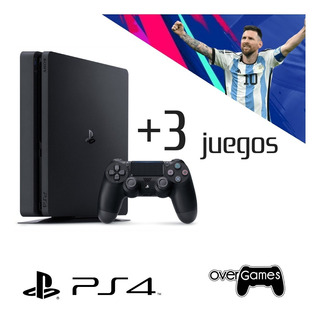 Sony Playstation 4 Slim 1tb Standard + 3 Juegos