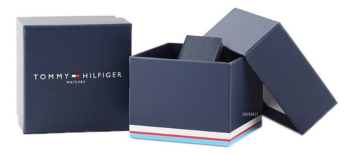 Reloj Tommy Hilfiger 1710482 Silicona Azul Hombre 44 Mm