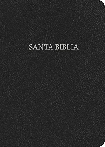 Nvi Biblia Letra Super Gigante Negro, Piel Fabricada (spanis