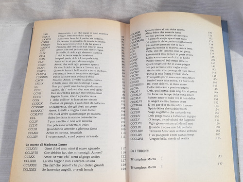 Imagen 4 de 4 de Rime E Trionfi Francesco Petrarca Dante Alighieri Italiano