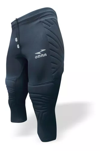 Pantalón de portero de fútbol Niños Kipsta F100 negro