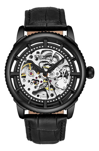 Reloj Pulsera  Stuhrling 3933.3 Del Dial Black