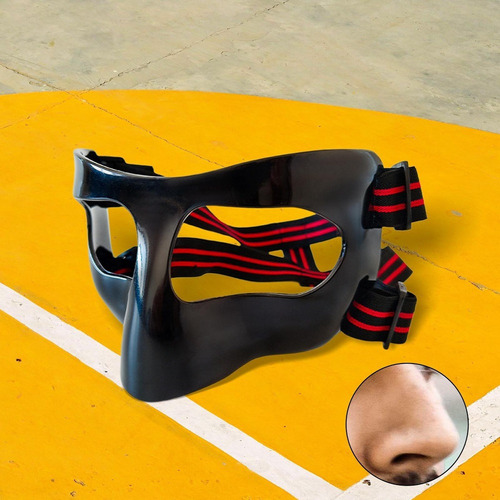 . Baloncesto Máscara Cara Nariz Guardia Deportes Mascarilla