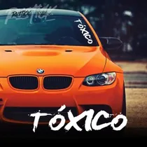 Comprar Calco Parabrisa Toxico Grafiti Sticker Tuning Car Tatoo 60cm