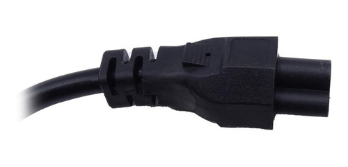 Imagen 2 de 5 de Cable De Poder Trebol Para Notebook 1.8 Metros Kashima