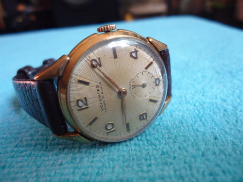 Voluntas 15 Rubis Reloj Vintage Retro Para Mujer Suizo