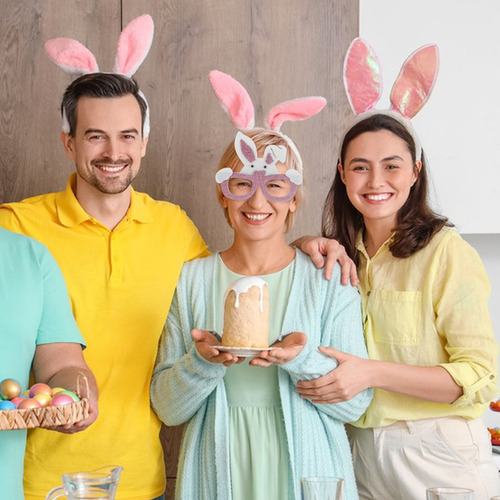 Anteojos De Conejo De Pascua Para Niños, Fiesta De Pascua, C