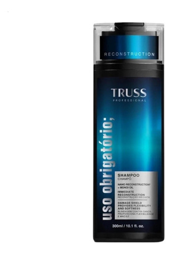 Kit Uso Obrigatório 2 Shampoo + 2 Condicionador Truss