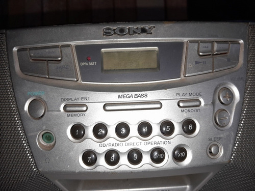 Cd Radio Cassette-corder Sony Cfd-s22