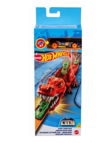 Pista Hot Wheels City Con Lanzador Nemesis Mattel - Gvf41