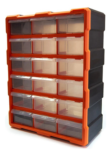 Caja Organizadora De Plastico Multiuso 18 Cajones 55*45*20cm
