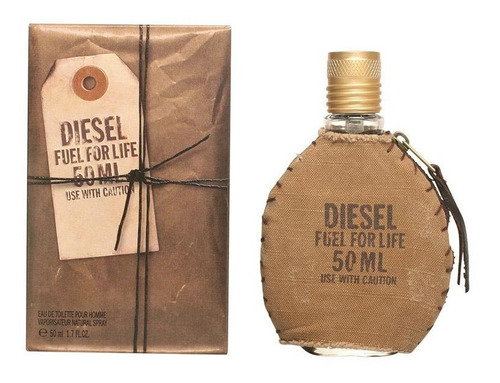 Perfume Diesel Fuel For Life  Edt 50ml Para Caballero Oferta