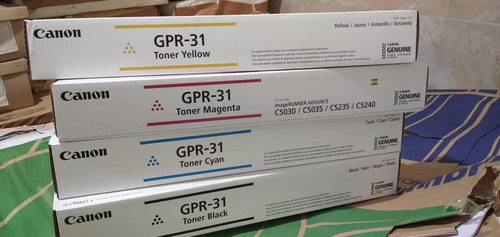 Toner Canon Gpr31 Originales 100% Garantizados 