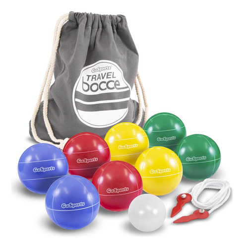 Set De Juego De Petanca Gosports Mini Travel Size Con 8 B...