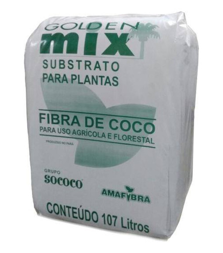 Substrato Amafibra Fibra De Coco Saco Grande 107 L ( 240l) 