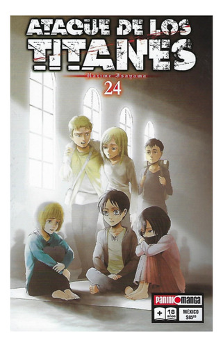 Ataque De Los Titanes #24 Manga Panini