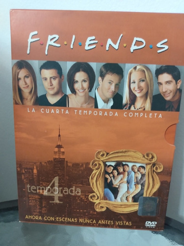 Friends. Temporada 4. Dvd Box Set Con 4 Dvd Originales