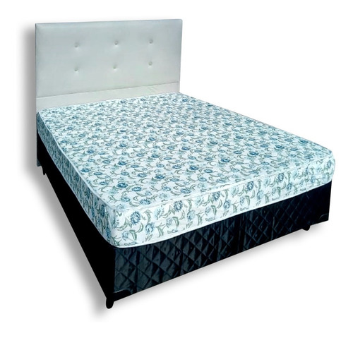 Imagen 1 de 1 de Sommier 2 Plazas 1/2 Con Base Reforzada Kavanag