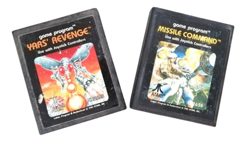 Juegos De Atari : Yars Revenge Y Missile Command