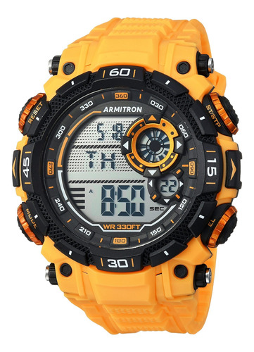 Reloj Hombre Armitron 40-8397ylw Cuarzo Pulso Amarillo En