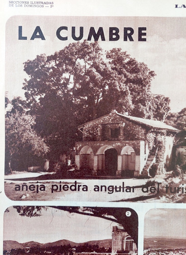 La Cumbre Añeja Piedra Angular Del Turismo Cordobés 1971