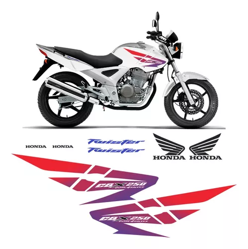 Kit Adesivo Resinado P/ Moto CBX 250 Twister 2003 a 2008