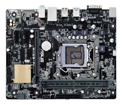 Nuevo Asus H110m-f Placa Base Lga 1151 Ddr4 Atx