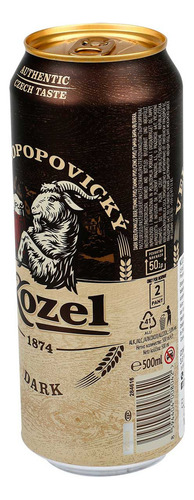 Cerveza Kozel Lager Oscuro 500 mL
