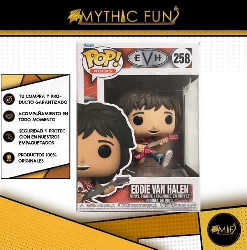 Funko Pop Evh - Eddie Van Halen 258