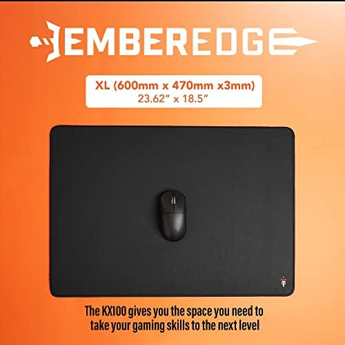 Alfombrilla De Ratón Emberedge Kx100 Premium Para Juegos, Al