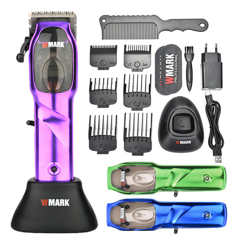 Kit 2 Maquina Wmark Ng 9003 Ng 318 Azul Profissional