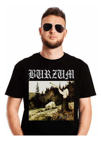 Polera Burzum Filosofem Black Metal Abominatron