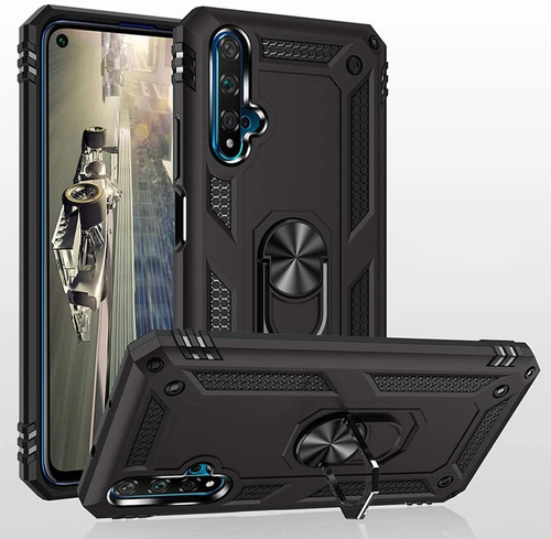 Case Uso Rudo Shockproof Modelos Huawei + Cristal 21d