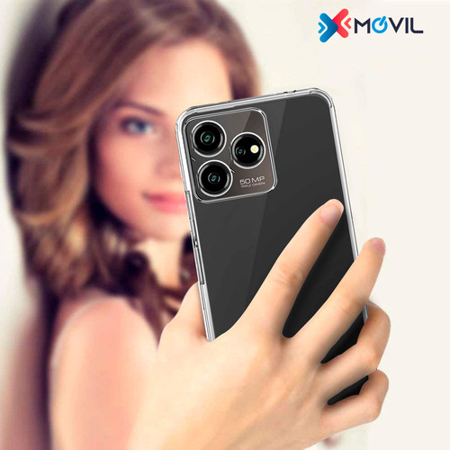 Funda Transparente Para Zte Axon 50 Lite Acrigel Space