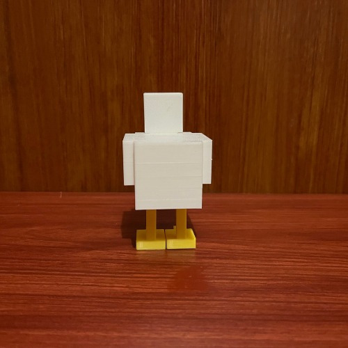 Figura De Acción Pollo Minecraft Impresion 3d Alex Gallina
