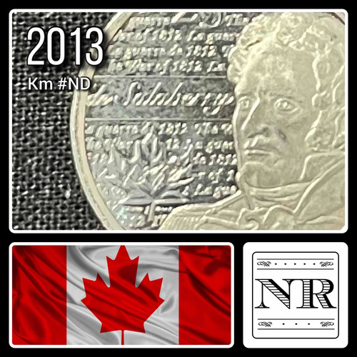 Canada - 25 Cents - Año 2013 - De Salaberry - Km # Nd 