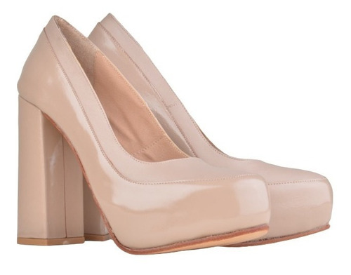 Imagen 3 de 5 de Zapatos Stilettos Taco Alto De Mujer De Cuero Piera- Ferraro