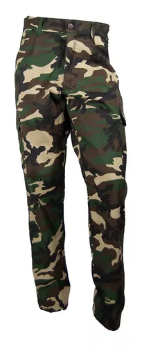 Pantalones cargos camuflados gabardina militar - OMM SEGURIDAD