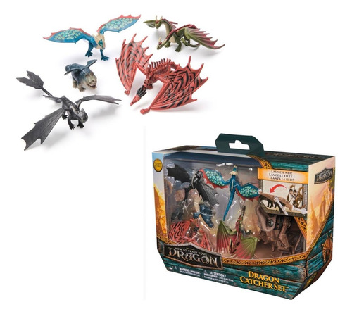 Como Entrenar A Tu Dragon Set De Fig Dragon Catcher