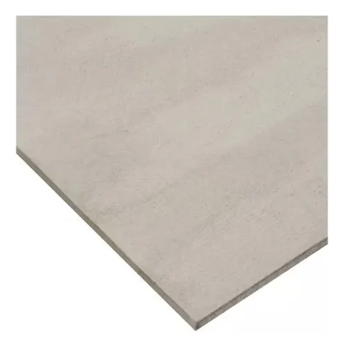 Placa Cementicia 8mm Yeso Exterior Pf Color Gris