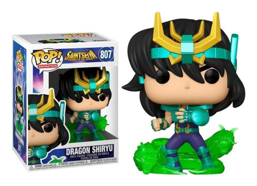  Funko Pop Dragon Shiryu Caballeros Del Zodiaco Saint Seiya