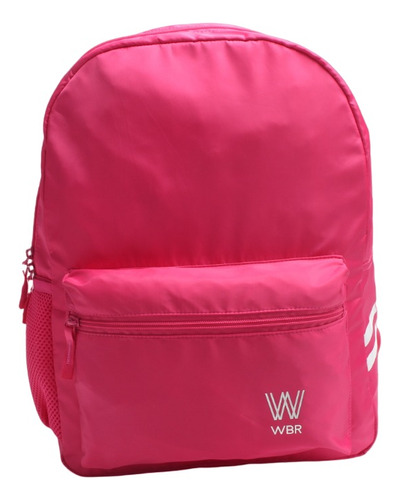 Wbr Mochila 17 Pulgadas  Espalda Deportiva Fucsia 11007