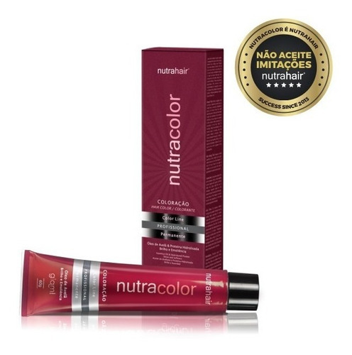  Coloração Profissional Nutracolor Nutrahair - 60g Tom T NC 6.7 CHOCOLATE ESSENCE NUTRACOLOR ESSENCE 60G