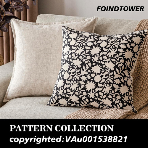 Juego De Foindtower De 2 Cubiertas Decorativas De Almohadas