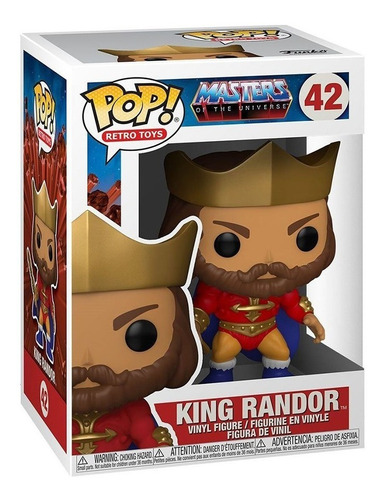 King Randor - Masters Of The Universe -retrotoys#42-funkopop